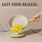 Poêle céramique à frire non toxique -