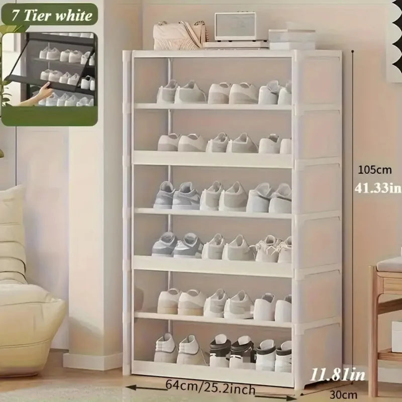 Meuble à chaussure noir tendance -