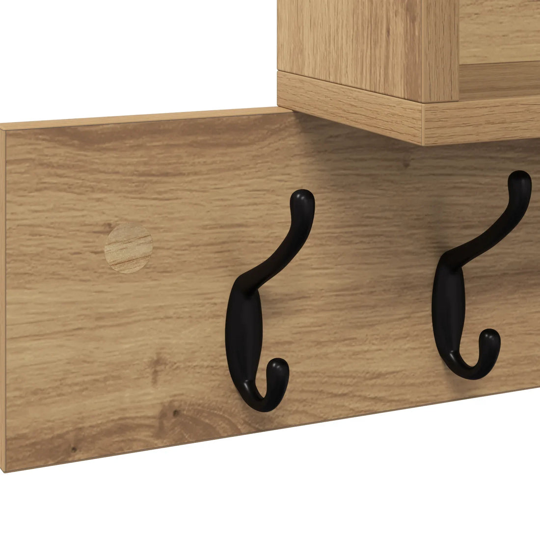 étagère murale bois naturel 100 x 12 x 43.5 cm -