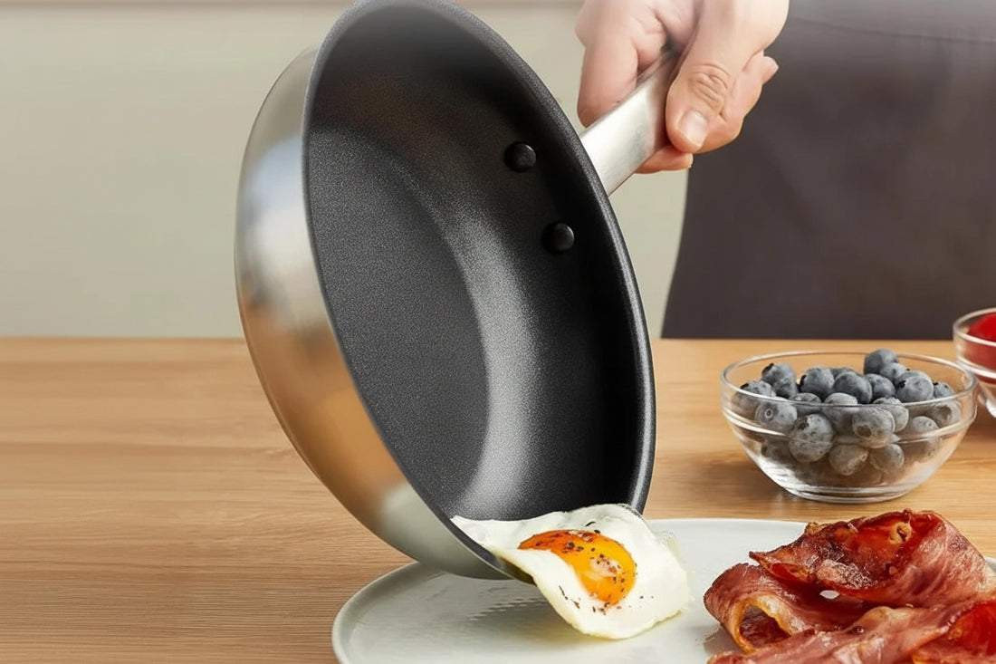 Poêle inox induction KOCH SYSTEME -