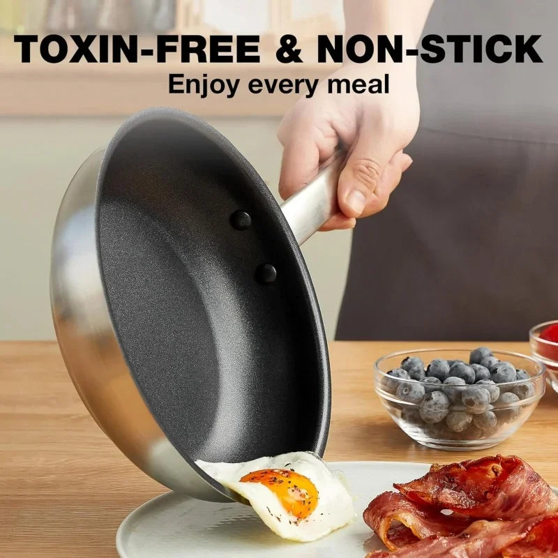 Poêle inox induction KOCH SYSTEME -