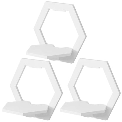 étagère murale flottante hexagonale 3 à 15Pcs - 3PCS