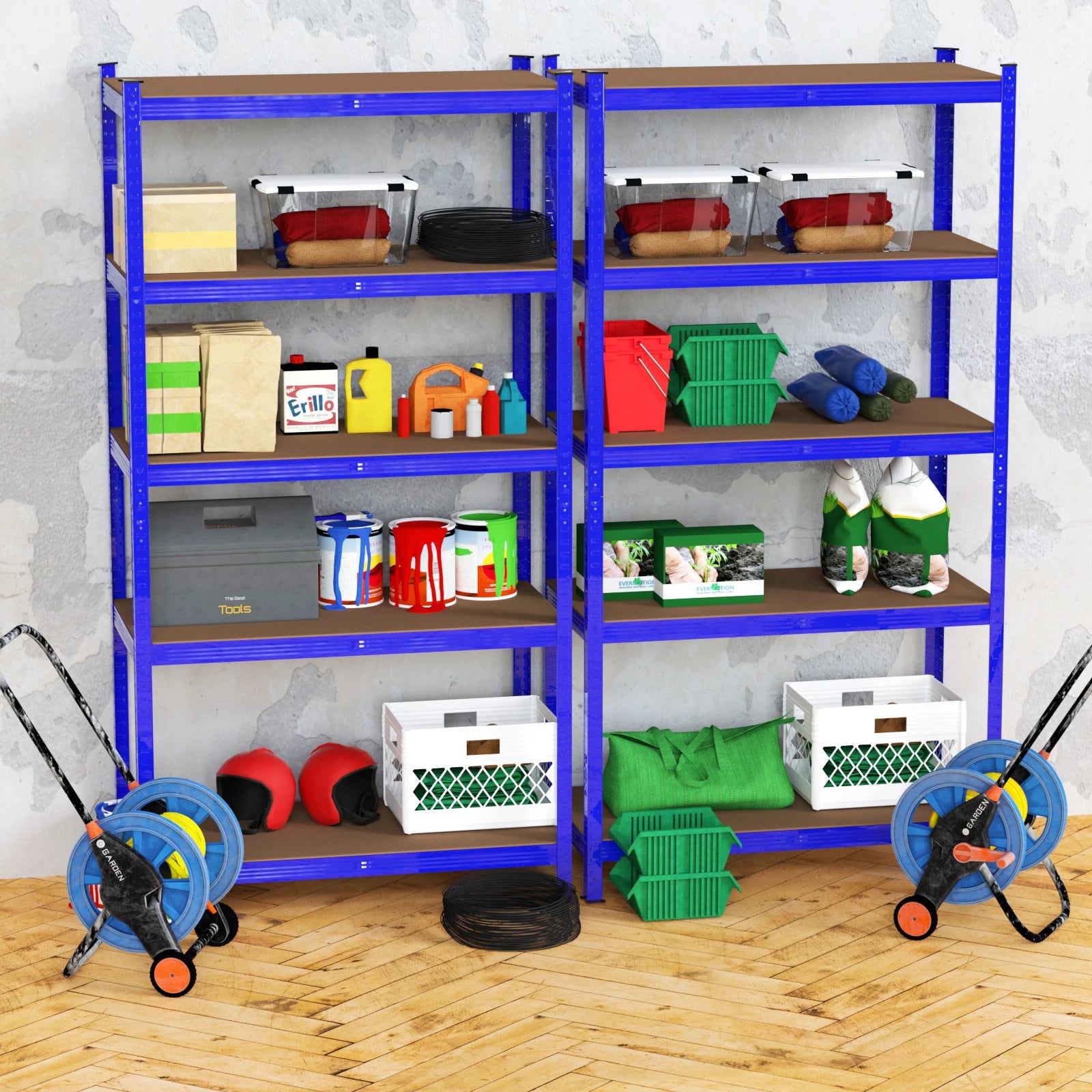 étagère garage 180x90x40cm -