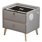 Table de nuit bois moderne de luxe -