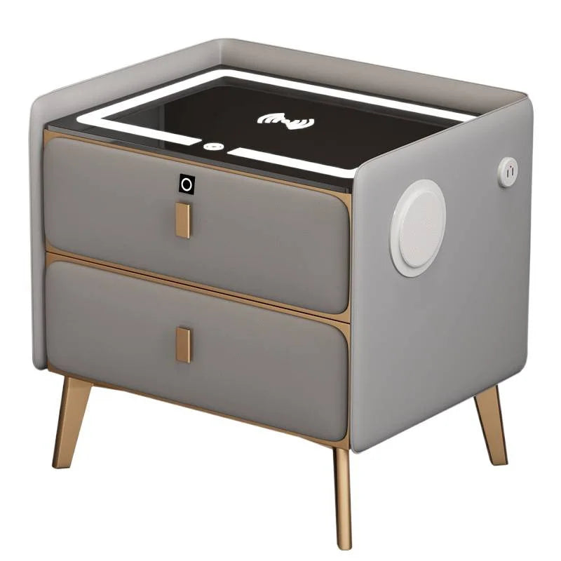 Table de nuit bois moderne de luxe -