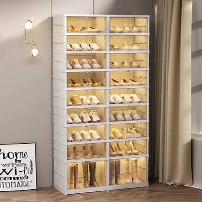 Meuble à chaussure boite à assembler Collapsible -