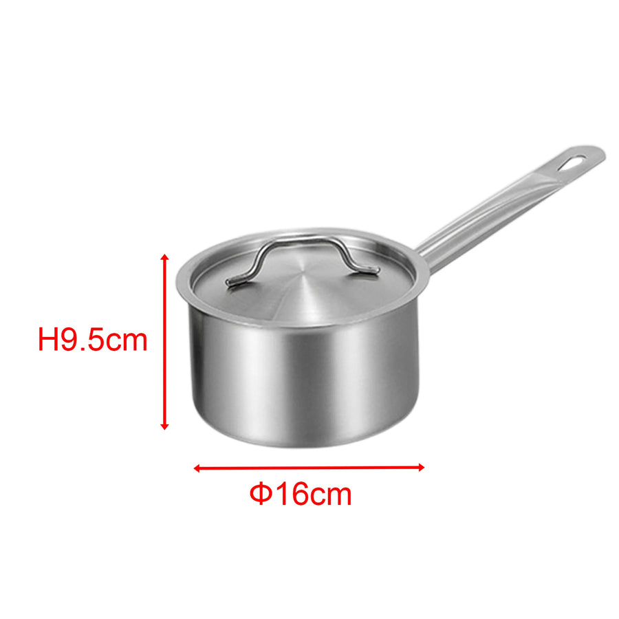 Casserole inox 20cm à couvercle moderne
