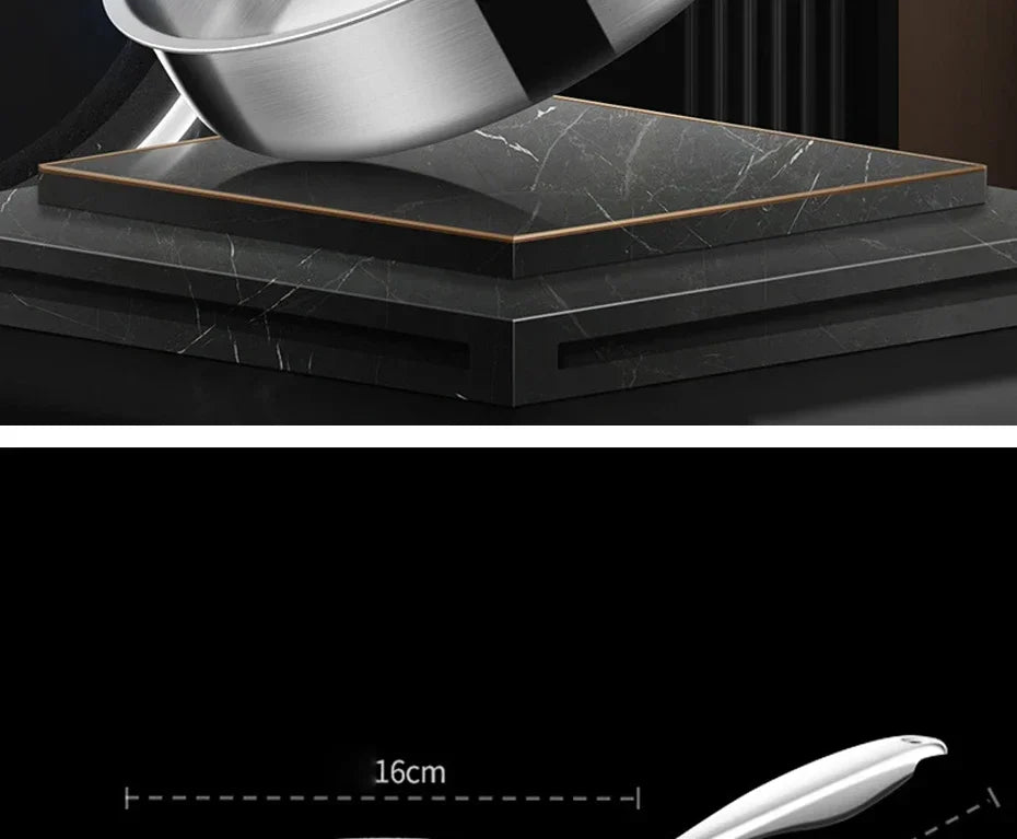 Poêle inox de petite taille de qualité -