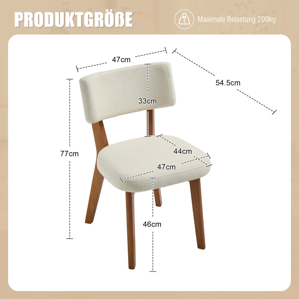 Chaise salle à manger bois moderne 2 ensembles -