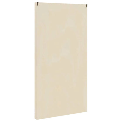 étagère murale vitrine marron -