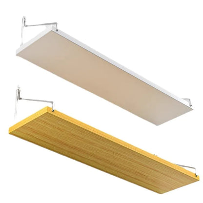 étagère murale bois et métal -