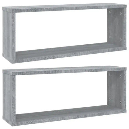étagère murale WC, salon, chambre de 60x15x23 cm - Gris C