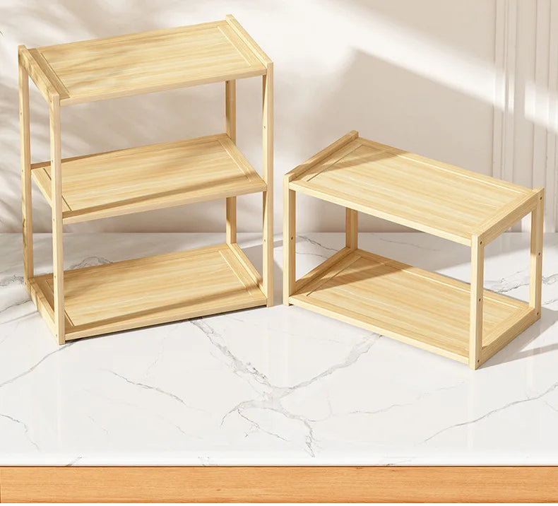 étagère bois naturel petite taille -