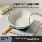 Poêle céramique à fond plat -