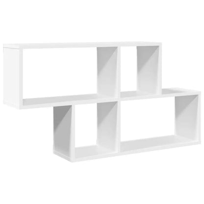 étagère murale toilette 100x20x53 cm - Blanc