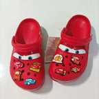 Crocs cars 95 McQueen avec jibbitz et fourrure interne -
