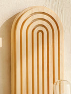 étagère bois ancien 1 pièce bohoo -