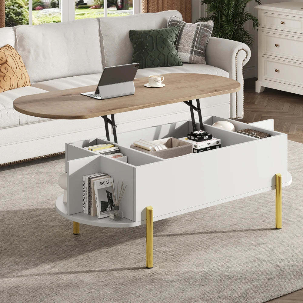 Table basse plateau relevable moderne - Table basse