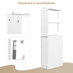 Meuble de rangement niche étroite de salle de bain -