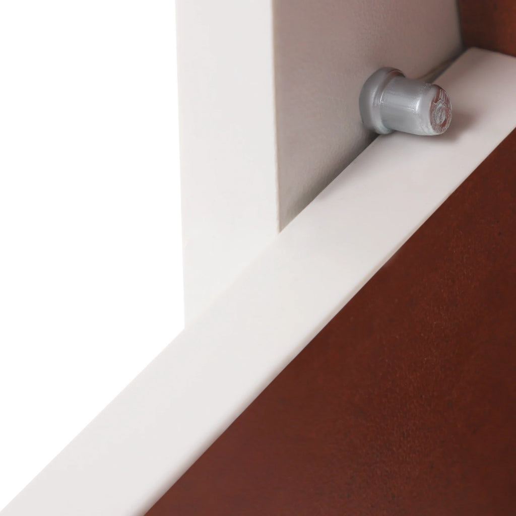 Mini Table de nuit avec poignée et 3 tiroirs -