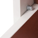 Mini Table de nuit avec poignée et 3 tiroirs -