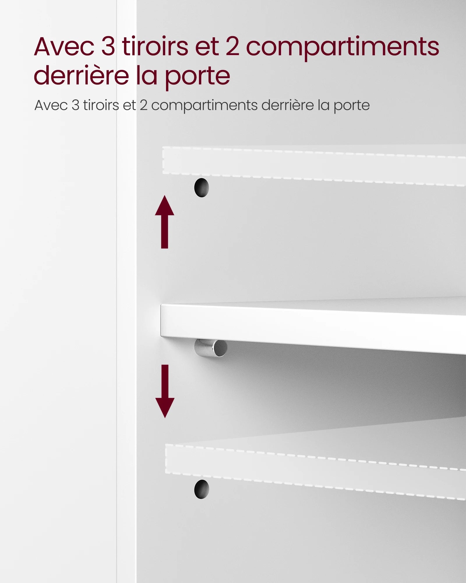 Meuble de rangement salle de bain de luxe -