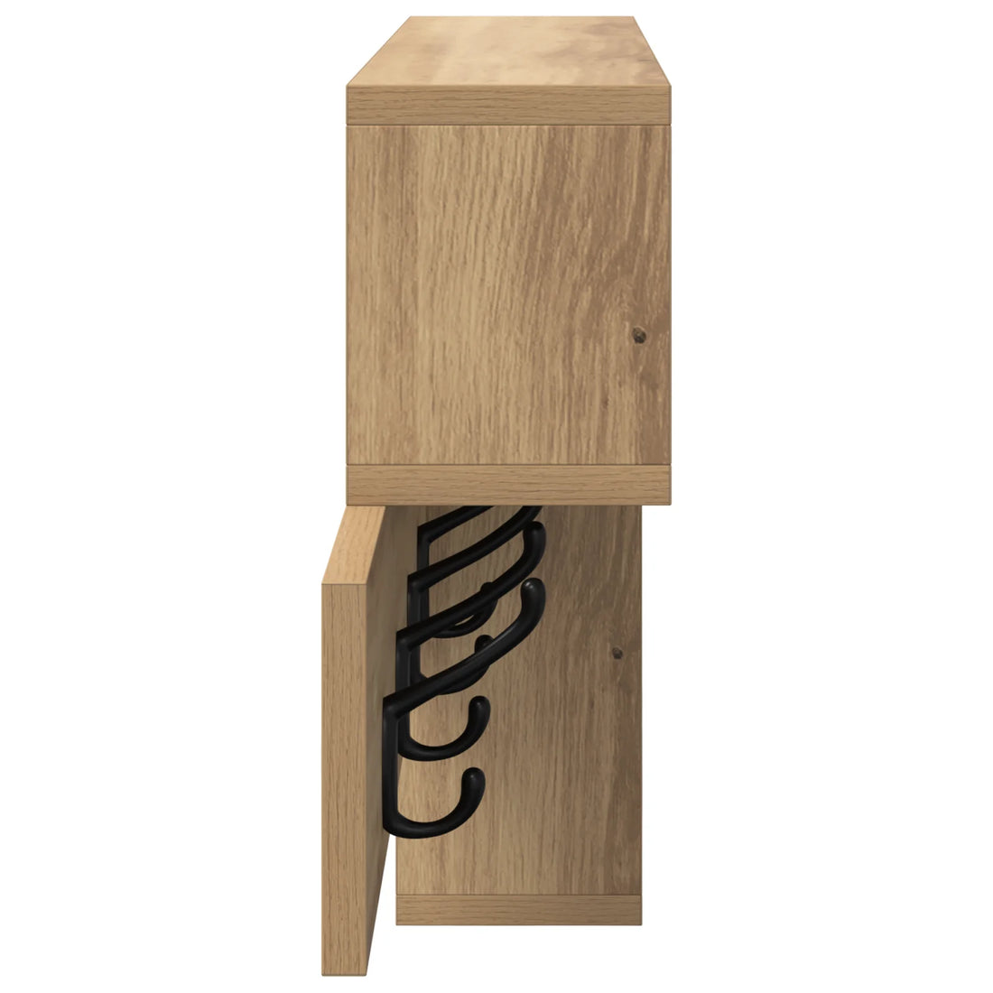 étagère murale bois naturel 100 x 12 x 43.5 cm -