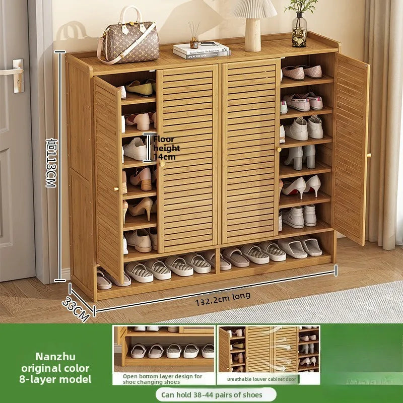 Meuble à chaussure à grande capacité avec tiroirs - 4-132-8-113