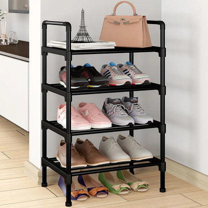 Meuble à chaussure métal multi étagère -