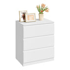 Meuble de rangement pour chambre blanche 60x70x40cm -