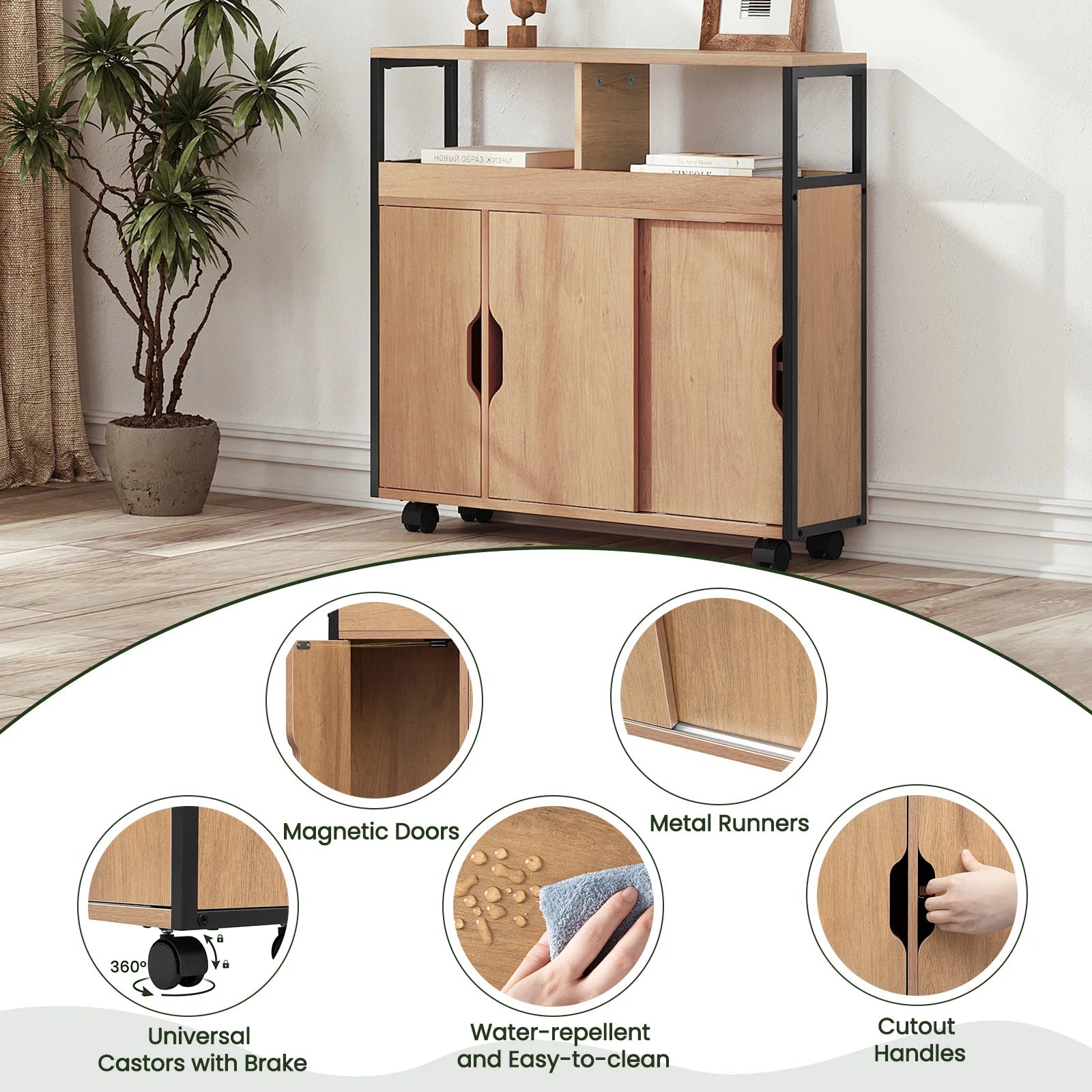 Meuble salle de bain original simple 70x70x20cm -