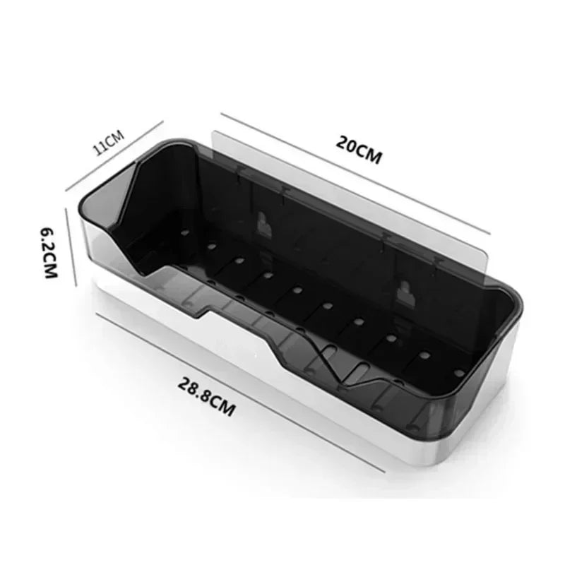 Étagère salle de bain plastique murale -