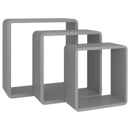 étagère murale cube 3 pcs moderne -