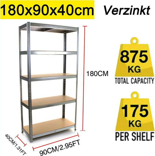 étagère garage 180x90x40cm - 180x90x40cm-G