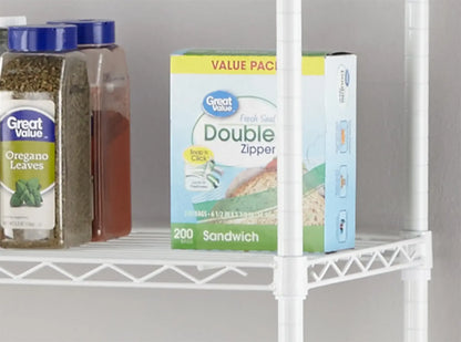 étagère garage blanche -