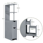 Meuble de rangement niche étroite de salle de bain -