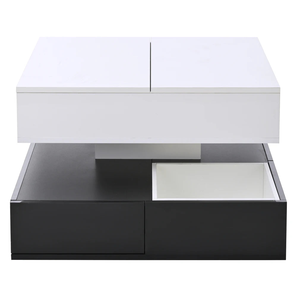 Table basse double plateau -