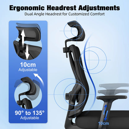 Chaise de bureau robuste inclinable -