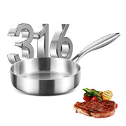 Petit Poêle inox pour le déjeuner -