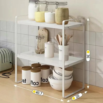 étagère bureau industriel à poser - Model 2 40cm L