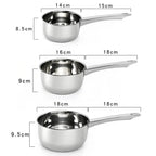 Petite casserole inox sans couvercle -