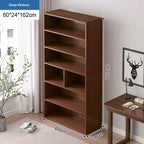 Meuble de rangement en bois multi niveaux - 162cm