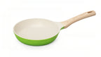 Poêle céramique à frire non toxique - Vert