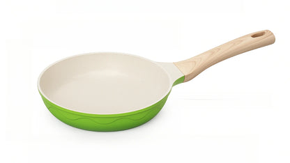 Poêle céramique à frire non toxique - Vert