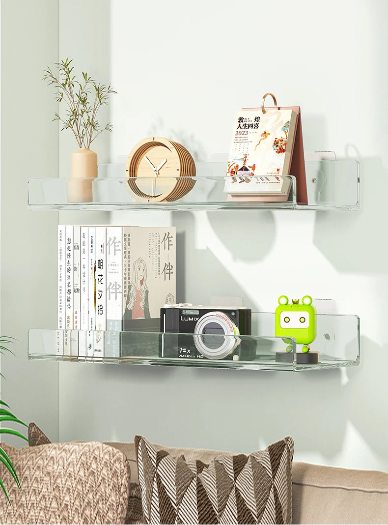 étagère murale pour salon et salle de bain -