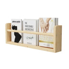 étagère bois design moderne murale pour livre -