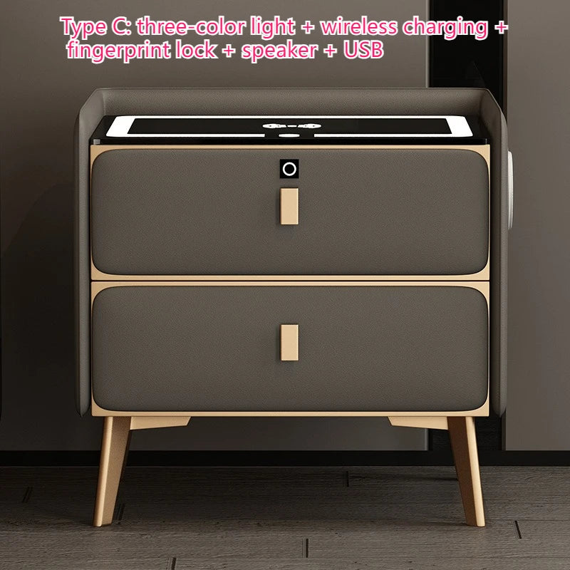 Table de nuit bois moderne de luxe - DC