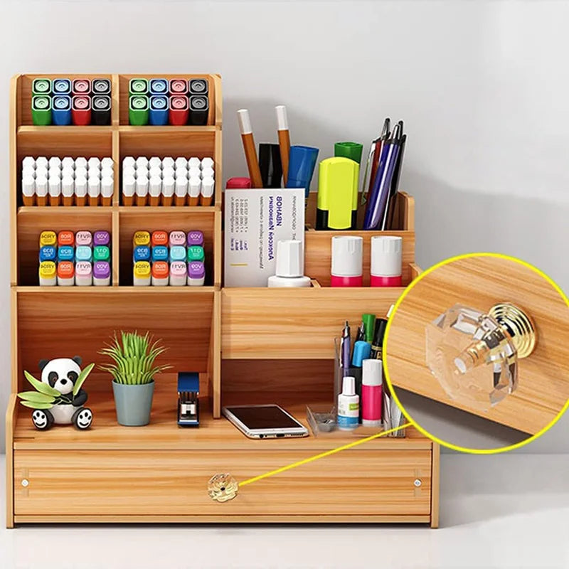 étagère bureau en bois massif DIY -