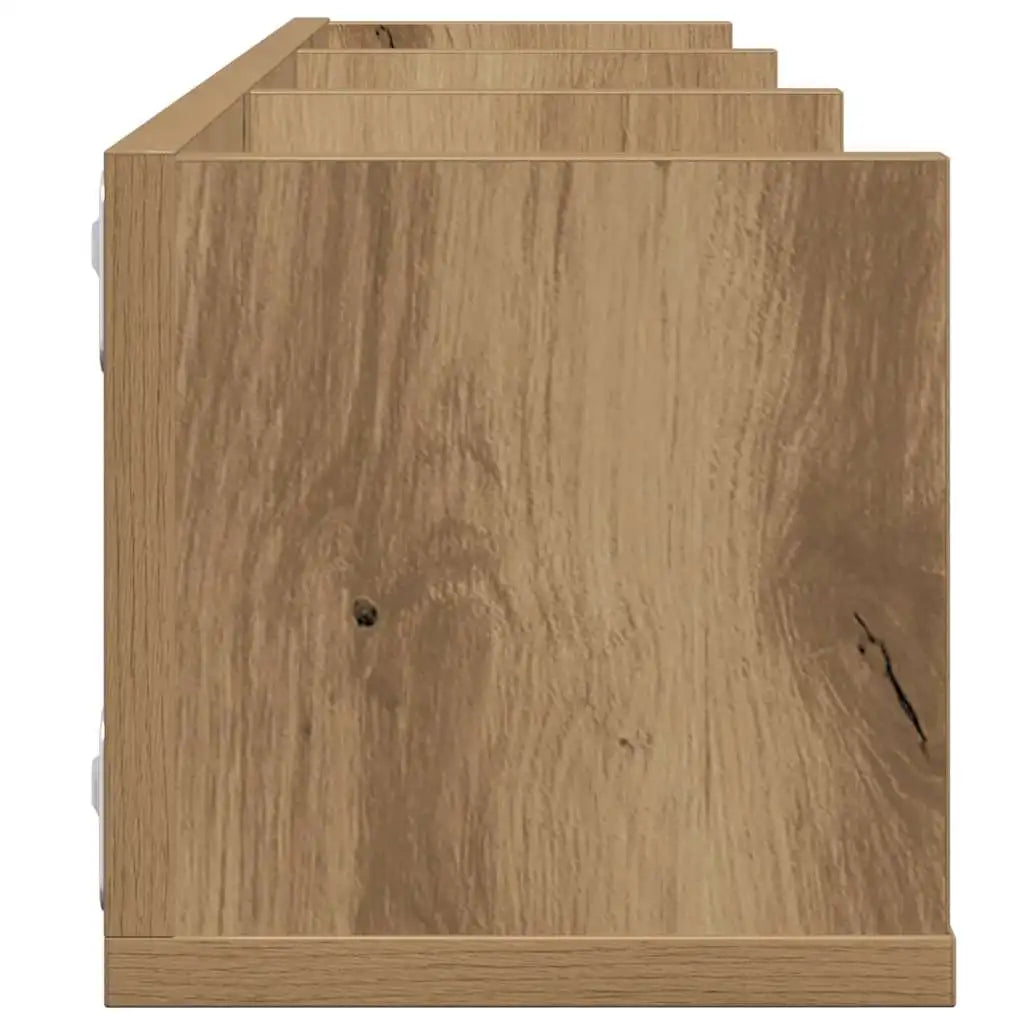 étagère murale bois en 3 parties 75x18x18 cm -