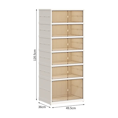 Meuble à chaussure boite à assembler Collapsible - B